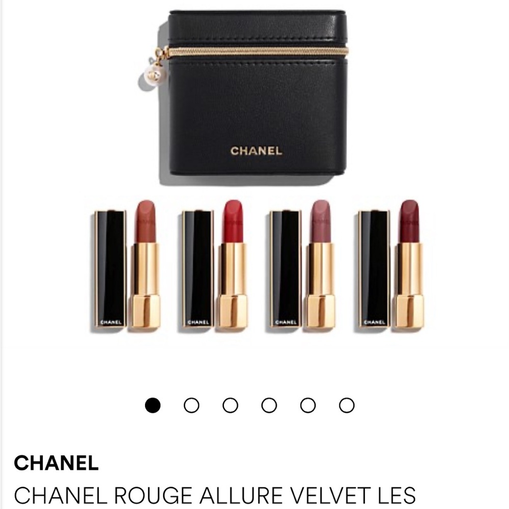 CHANEL Lip Balm & Gloss Set - Rich Burgundy and Soft Mauve